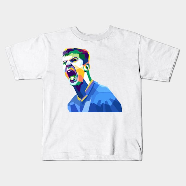 DANILO BESKOROVAINYI Kids T-Shirt by WPAP 